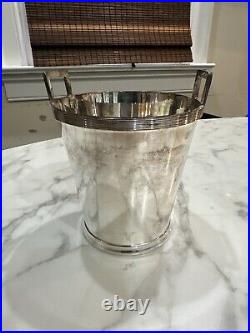 Ralph Lauren Vintage Silver Plated Ice Bucket Cooler 6 1/4