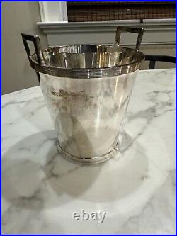 Ralph Lauren Vintage Silver Plated Ice Bucket Cooler 6 1/4