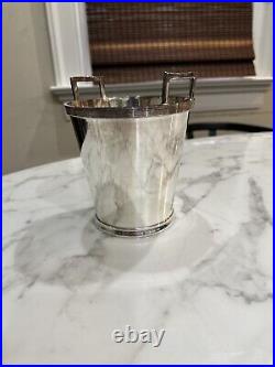 Ralph Lauren Vintage Silver Plated Ice Bucket Cooler 6 1/4