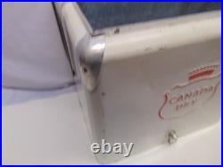 Rare Canada Dry Metal Cooler double sided logo with handle 18 x 13 x 16