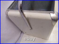 Rare Canada Dry Metal Cooler double sided logo with handle 18 x 13 x 16