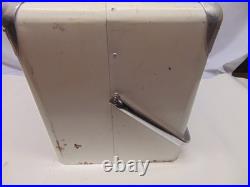 Rare Canada Dry Metal Cooler double sided logo with handle 18 x 13 x 16