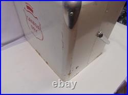 Rare Canada Dry Metal Cooler double sided logo with handle 18 x 13 x 16