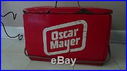 Rare Cooler Oscar Mayer metal vintage cooler