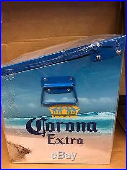 Rare Metal Corona Light Cooler Ice Chest Find Your Beach Bottle Opener