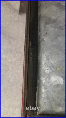 Rare Original 1958-1959 Vintage Metal Coca Cola Red Cooler with Tray (LOOK)