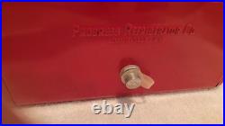 Rare Original 1958-1959 Vintage Metal Coca Cola Red Cooler with Tray (LOOK)