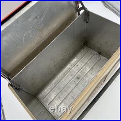 Rare Schlitznic Cooler Schlitz Beer Metal Cronstroms Picnic Ice Chest withHandle Rare Schlitznic Cooler Schlitz Beer Metal Cronstroms Picnic Ice Chest withHandle