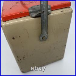 Rare Schlitznic Cooler Schlitz Beer Metal Cronstroms Picnic Ice Chest withHandle Rare Schlitznic Cooler Schlitz Beer Metal Cronstroms Picnic Ice Chest withHandle