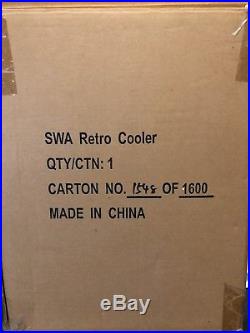 Rare Southwest Airlines SWA Metal Cooler