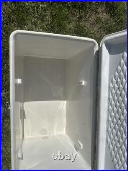 Rare VTG COLEMAN CANADA copper SNOW LITE DIAMOND LOGO COOLER good COND