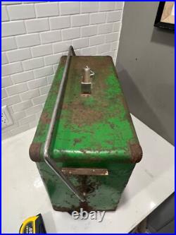 Rare Vintage Canada Dry Soda Advertising Metal Cooler Ice Box 24 Wide Read