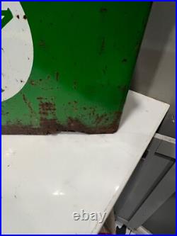 Rare Vintage Canada Dry Soda Advertising Metal Cooler Ice Box 24 Wide Read