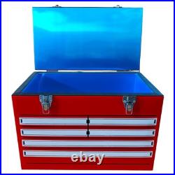 Red Metal Beverage Cooler 21Qt Retro Ice Chest 35 Can Capacity For Patio Party