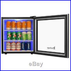 Refrigerator Beverage Center Soda Beer Bar Mini Fridge Cooler 1.6Cu Ft/46L/60CAN