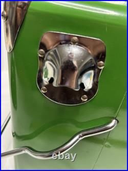 Rolling Rock Carry Cooler Green & White with Bottle Opener USA VINTAGE EUC Rolling Rock Carry Cooler Green & White with Bottle Opener USA VINTAGE EUC