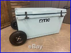Rtic Cooler 110 Wheel Tire Axle Kit Withhandle -COOLER NOT INCLUDED