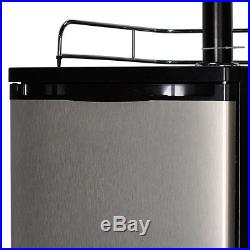 SMAD Kegerator / Fridge Stainless Steel Beer Cooler Dispenser Reversible Door
