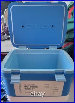 STANELY Easy-Carry Outdoor Cooler 16qt, 21 CANS- Azure Blue