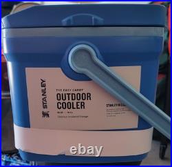 STANELY Easy-Carry Outdoor Cooler 16qt, 21 CANS- Azure Blue