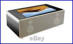 Smart Home Capacitive Touchscreen Coffee Table with Refrigerated Cooler Drawers