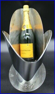 Splendid French Metal Champagne VEUVE CLICQUOT Double Magnum Cooler /Bucket