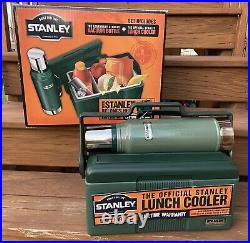 Stanley Vintage Lunch Box Cooler + Vacuum Thermos Bottle Combo