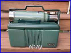 Stanley Vintage Lunch Box Cooler + Vacuum Thermos Bottle Combo