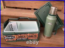 Stanley Vintage Lunch Box Cooler + Vacuum Thermos Bottle Combo