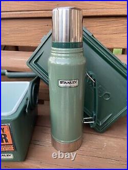 Stanley Vintage Lunch Box Cooler + Vacuum Thermos Bottle Combo