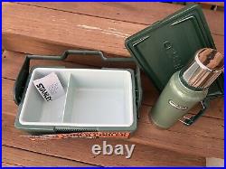 Stanley Vintage Lunch Box Cooler + Vacuum Thermos Bottle Combo