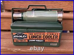 Stanley Vintage Lunch Box Cooler + Vacuum Thermos Bottle Combo