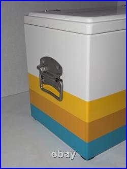 Sun Cruiser Super Rare Metal Promo Cooler With Tote, Travel Cooler, 2 Can Koozies