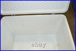 Super Clean in Box Vintage Snow-Lite AQUA 5215 B704 Metal Coleman Cooler