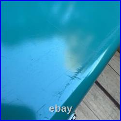 THERMOS, Holiday Ice Chest Cooler, Turquoise LARGE 28x13.5x13 NOT RUSTY, DENTED