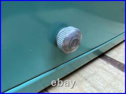 THERMOS, Holiday Ice Chest Cooler, Turquoise LARGE 28x13.5x13 NOT RUSTY, DENTED