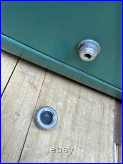 THERMOS, Holiday Ice Chest Cooler, Turquoise LARGE 28x13.5x13 NOT RUSTY, DENTED