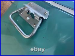 THERMOS, Holiday Ice Chest Cooler, Turquoise LARGE 28x13.5x13 NOT RUSTY, DENTED
