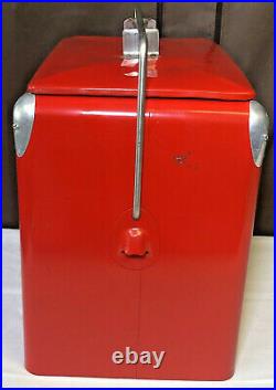 TempRite MFG Vintage Metal Coca Cola Cooler