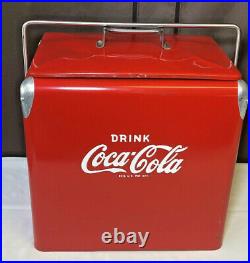 TempRite MFG Vintage Metal Coca Cola Cooler
