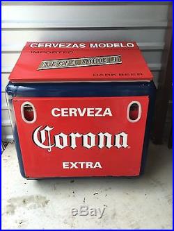 Ultra Rare Metal Negra Modelo Corona Extra Cerveza Beer Cooler