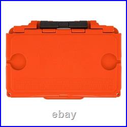 USA Made 60qt Cooler with Wheels and Retractable Handle Frosted Frog