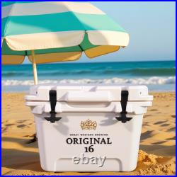 Ultra-Insulated 21Qt Cooler 4Day Ice Life for Extended Camping & RV Adventures