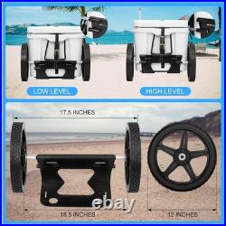 Upgraded Cooler Wheel Kit Ratchet Straps Included