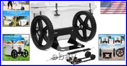 Upgraded Cooler Wheel Kit Ratchet Straps Included