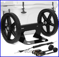 Upgraded Cooler Wheel Kit Ratchet Straps Included