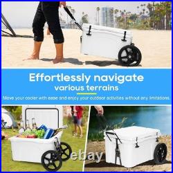 Upgraded Cooler Wheel Kit Ratchet Straps Included