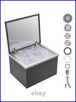 VEVOR Drop In Ice Chest, 20L X 16W X 13H Stainless Steel Ice Cooler