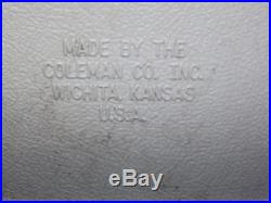 VINTAGE 1988 COLEMAN STEELBELTED 54 METAL/PLASTIC PICNIC BEER SODA CHEST COOLER