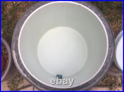 VINTAGE AND extremely RARE 7 GALLON ARCTIC BOY WATER COOLER galvanized metal